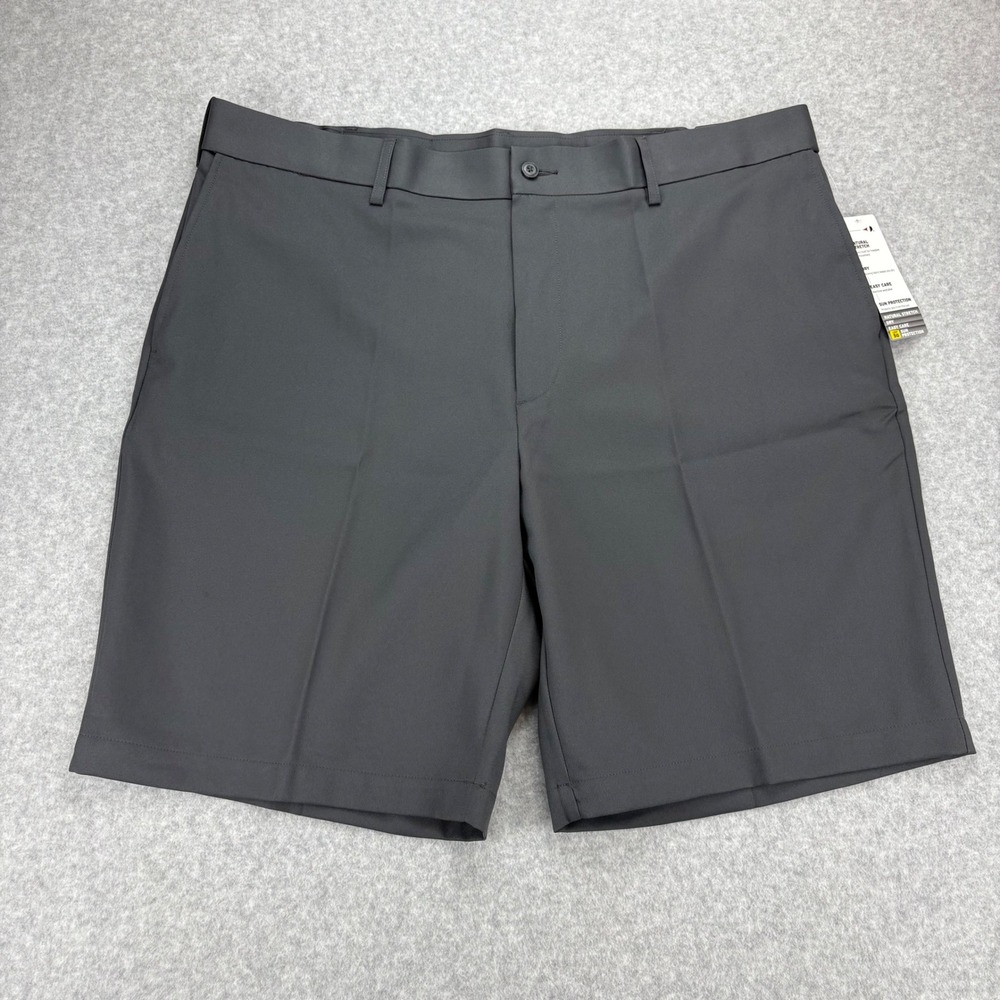 Grand Slam Golf Shorts Mens 42 Gray Performance Stretch Wicking UPF 50 Active